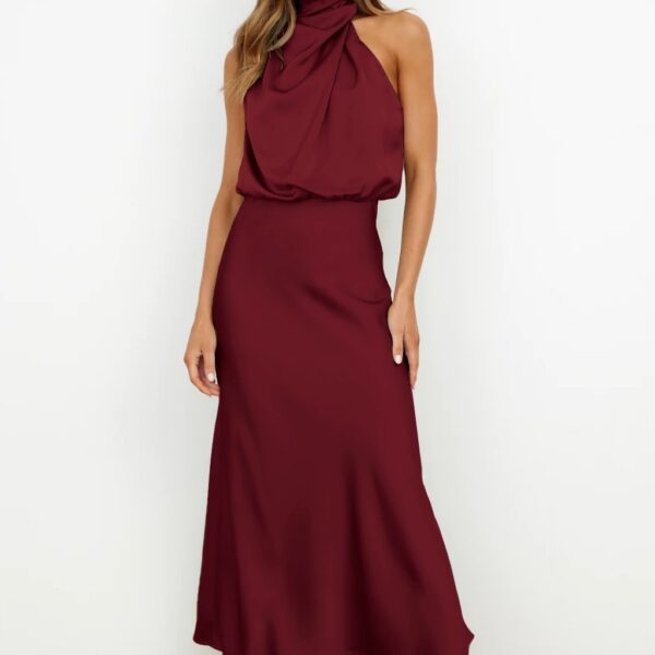 Summer Sleeveless Dress Ins Fashion Elegant Evening Party Club Clothing For Women - Image 7
